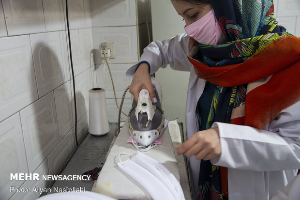 کارگاه مردمی تهیه و تولید ماسک