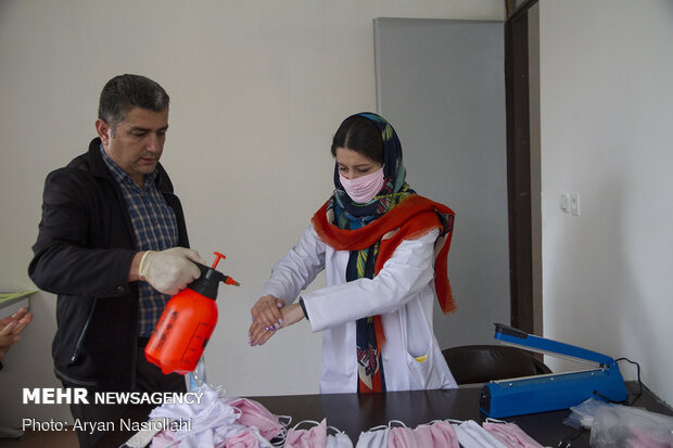 کارگاه مردمی تهیه و تولید ماسک