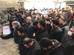 مراسم تشييع جثمان أم الشهيدين داوود وحسين فهميده