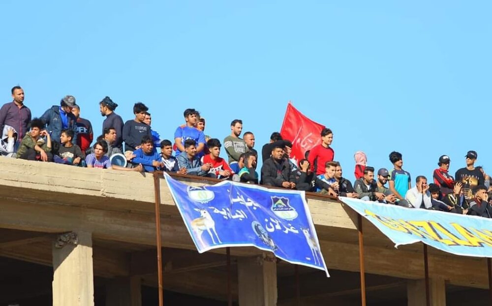 اقدام عجیب تماشاگران با وجود دستور فدراسیون فوتبال عراق