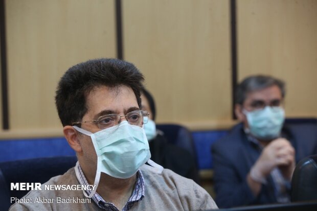Meeting of Coronavirus Combat and Prevention Headquarters, WHO officials