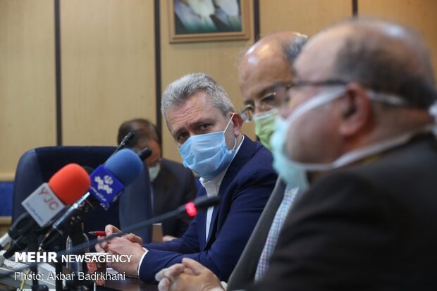 Meeting of Coronavirus Combat and Prevention Headquarters, WHO officials