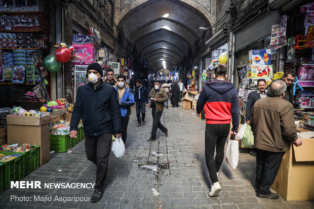Tahran Büyük Çarşısı'ndan son fotoğraflar