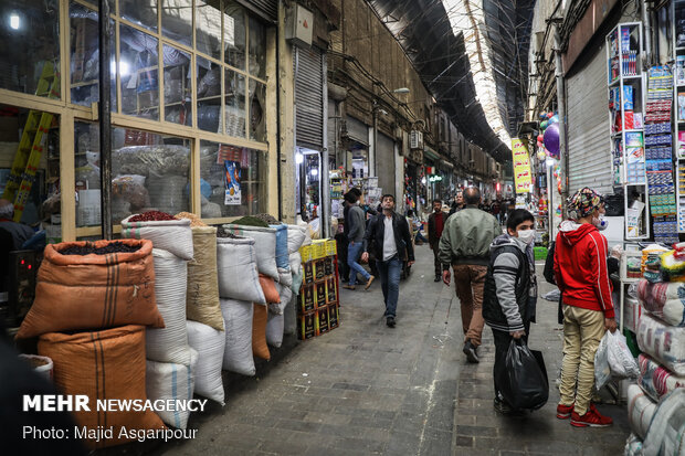 Tahran Büyük Çarşısı'ndan son fotoğraflar