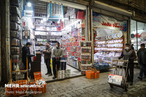 Tahran Büyük Çarşısı'ndan son fotoğraflar