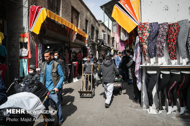 Tahran Büyük Çarşısı'ndan son fotoğraflar