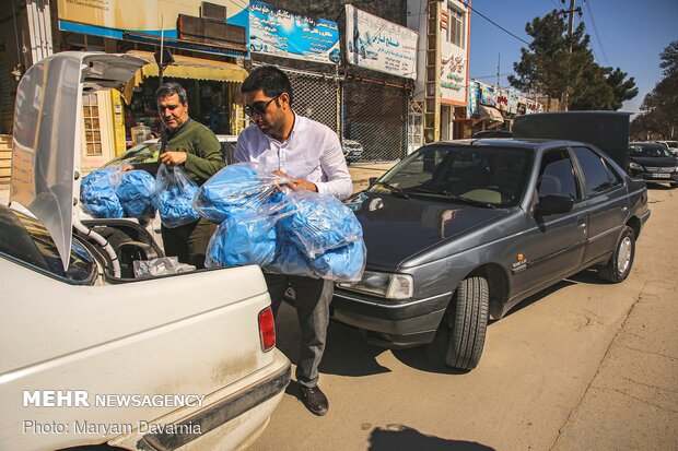 کارگاه های تولید لباس مخصوص پزشکان در بجنورد