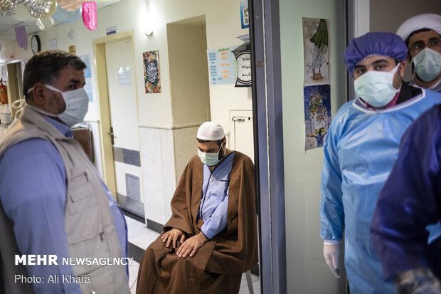 Celebrating National Fathers’ Day in Baghiyyatollah Hospital
