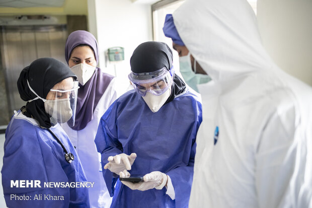 Celebrating National Fathers’ Day in Baghiyyatollah Hospital
