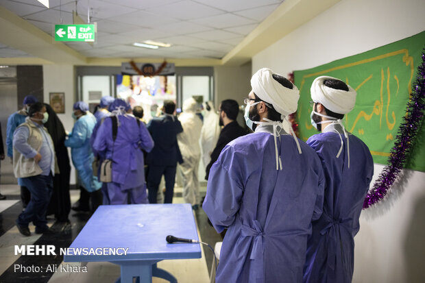 Celebrating National Fathers’ Day in Baghiyyatollah Hospital
