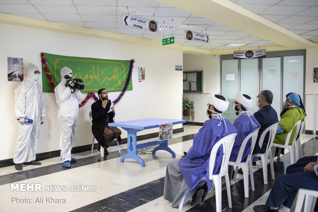 Celebrating National Fathers’ Day in Baghiyyatollah Hospital
