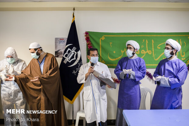 Celebrating National Fathers’ Day in Baghiyyatollah Hospital
