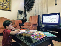 Iranian students continue education through TV channels amid Corona threat