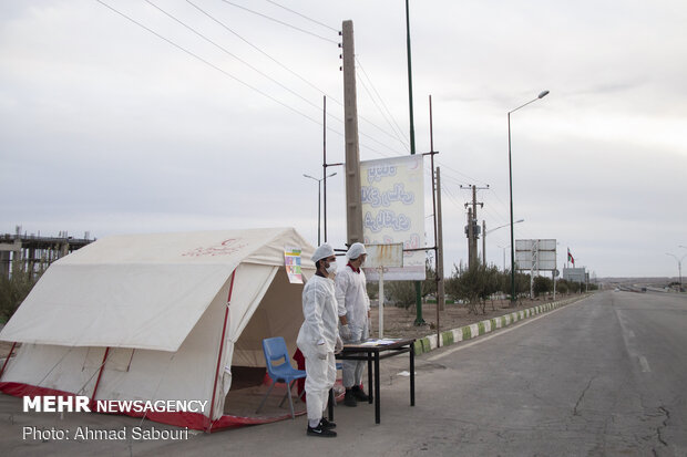 ۴ ایستگاه کنترل بهداشتی در ورودی شهرستان چایپاره دایر شد - خبرگزاری مهر |  اخبار ایران و جهان | Mehr News Agency