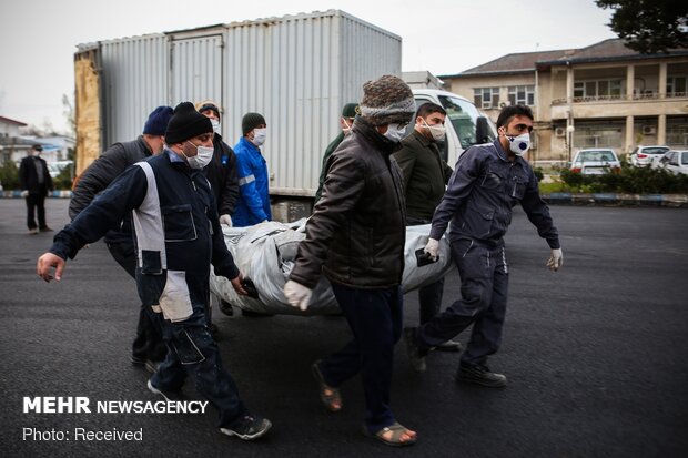 IRGC Navy establishes portable hospital in Gilan