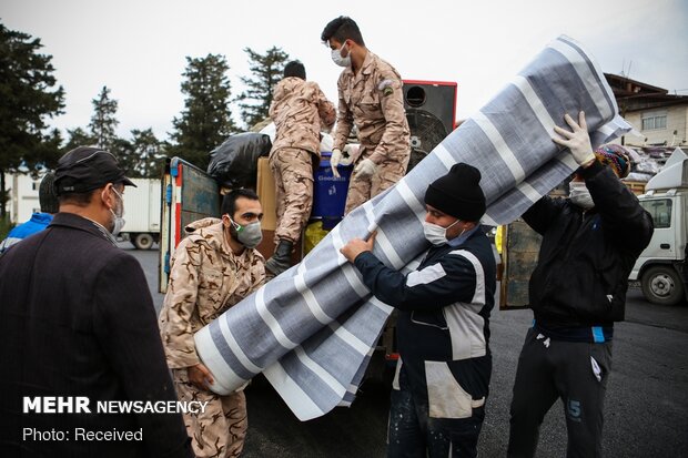 IRGC Navy establishes portable hospital in Gilan