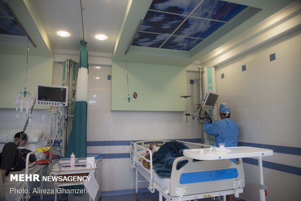 بخش ویژه کرونا بیمارستان امام حسین(ع)شاهرود