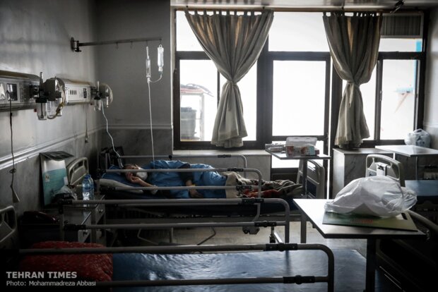 Inside a Tehran hospital treating coronavirus patients