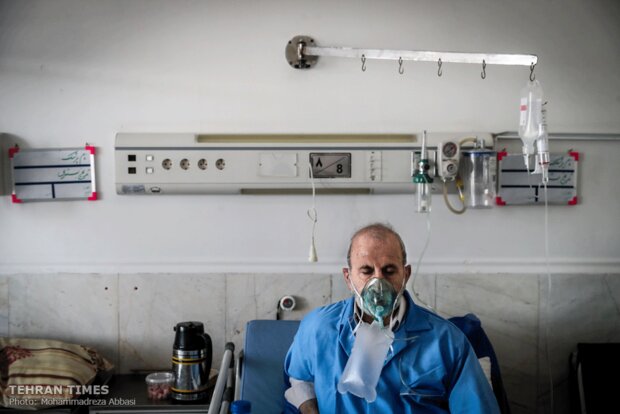 Inside a Tehran hospital treating coronavirus patients