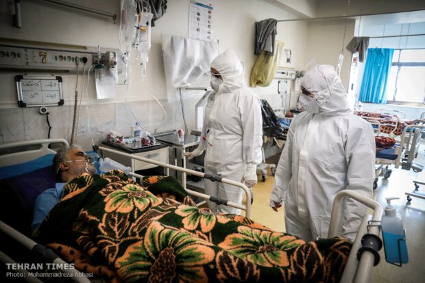 Inside a Tehran hospital treating coronavirus patients