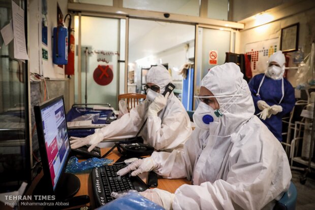 Inside a Tehran hospital treating coronavirus patients