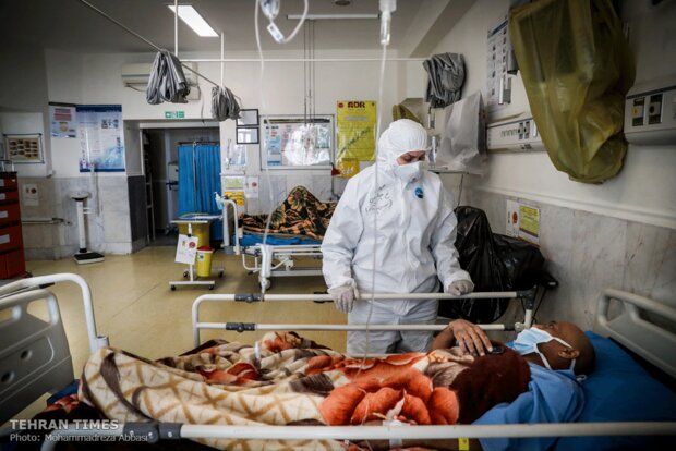 Inside a Tehran hospital treating coronavirus patients