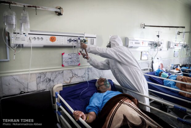 Inside a Tehran hospital treating coronavirus patients