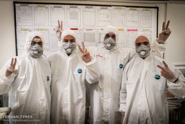 Inside a Tehran hospital treating coronavirus patients