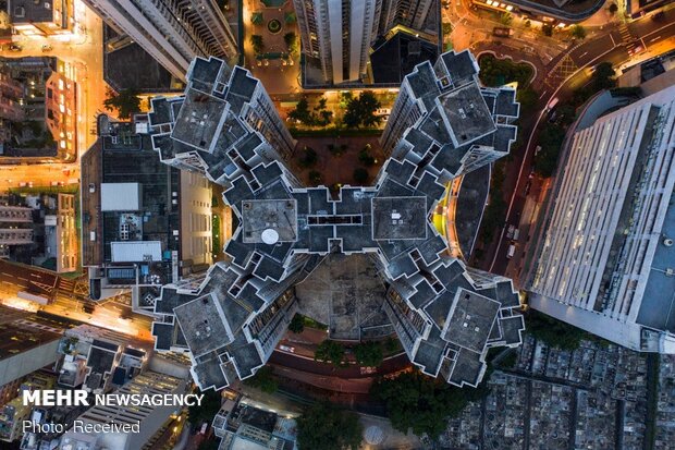 تصاویر هوایی هنگ کنگ