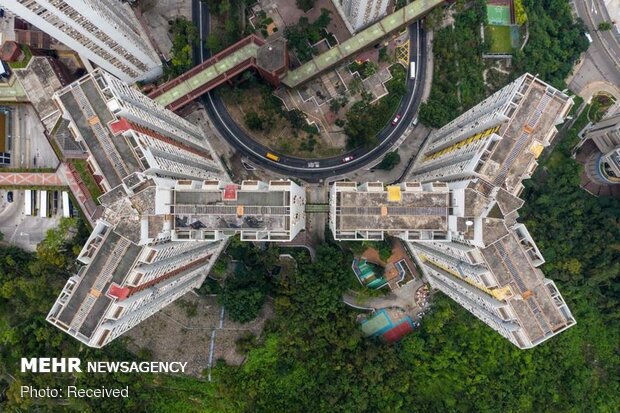 تصاویر هوایی هنگ کنگ
