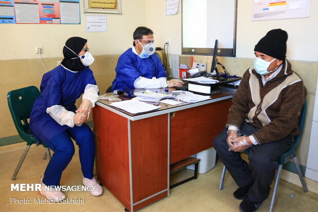 Special ‘coronavirus’ ward in Shahid Beheshti Hospital, Qom