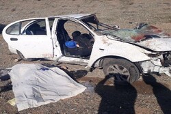 ۵ کشته و مصدوم در پی واژگونی خودرو در محور جهرم به شیراز