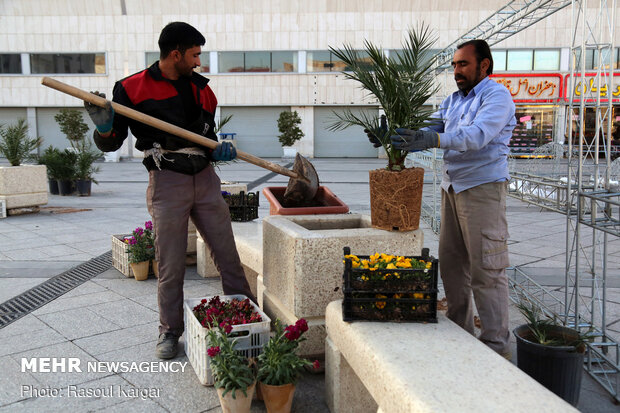 Mashhad in preparation to welcome spring