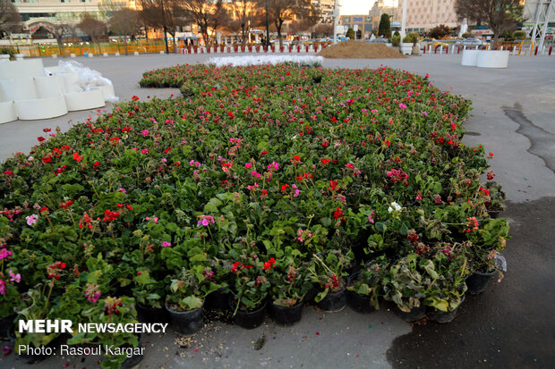 Mashhad in preparation to welcome spring