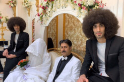 A scene from the comedy “Paytakht 6” by Sirus Moqaddam.