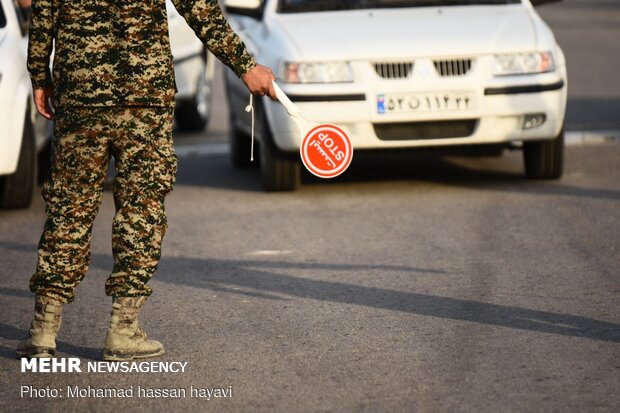 کنترل ورودی های آبادان توسط سپاه و نیروی انتظامی