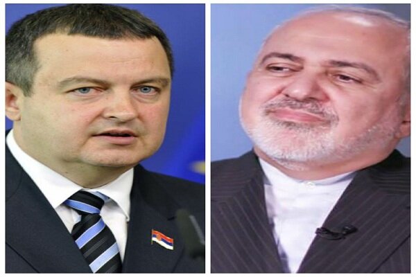 Iranian, Serbian FMs discuss coronavirus over phone