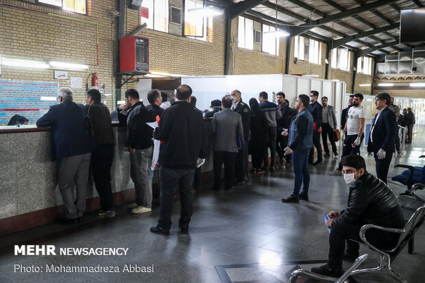 ضد عفونی کردن مقر های انتظامی تهران بزرگ