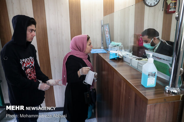 ضد عفونی کردن مقر های انتظامی تهران بزرگ