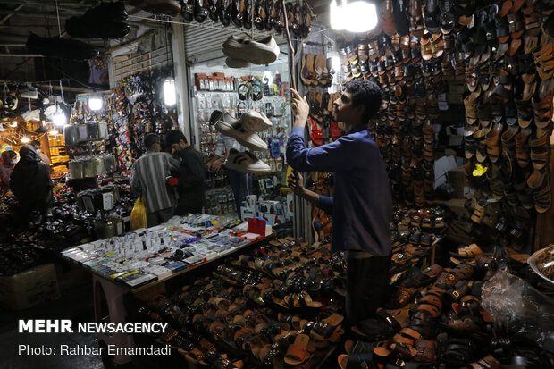 خلوتی بازار بندرعباس در روزهای کرونایی