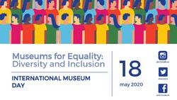 A poster for the 2020 International Museum Day