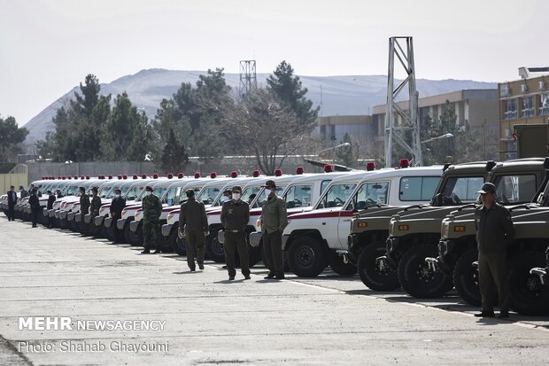 Iran’s Army drill to fight against coronavirus outbreaks
