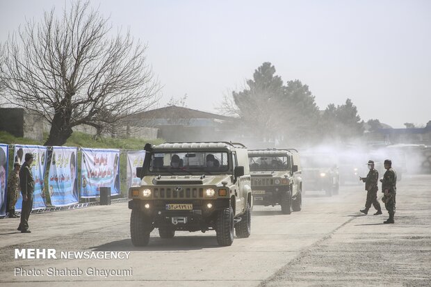 Iran’s Army drill to fight against coronavirus outbreaks
