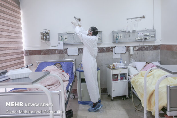 بستری ۸۲۰ بیمار کرونایی در بیمارستان‌های خوزستان