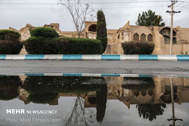Yazd rejuvenated by spring rain