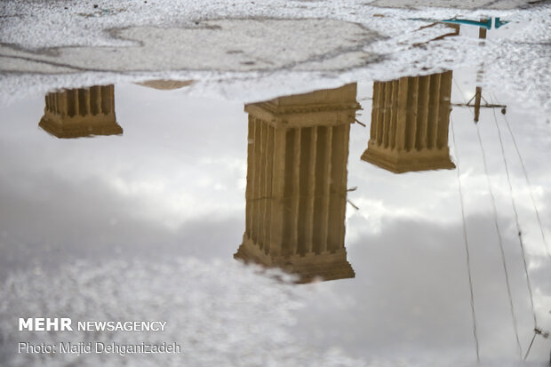 Yazd rejuvenated by spring rain