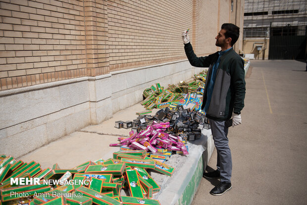Police seizes firecrackers in Shiraz
