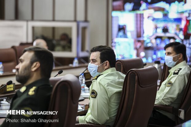 Tehran Police Headquarters holds meeting