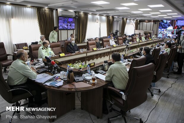 Tehran Police Headquarters holds meeting