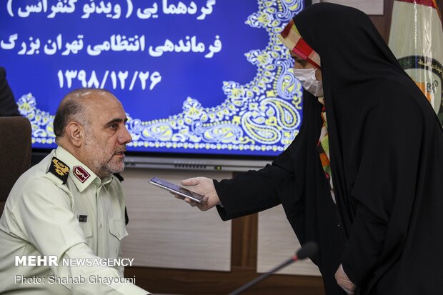 Tehran Police Headquarters holds meeting